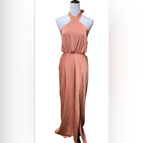 ✨HOST PICK✨NWT Revolve Finlay Halter Neck Gown - Picture 3 of 6